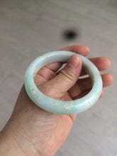 Load image into Gallery viewer, 55.8mm certified 100% natural Type A sunny green/white/brown jadeite jade bangle Y137-3334
