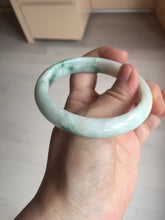 Load image into Gallery viewer, 57mm Certificated sunny green/yellow/white jadeite jade bangle S83-7073
