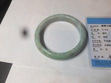 Load image into Gallery viewer, 64.7mm certified type A 100% Natural sunny green/yellow/purple(FU LU Shou) jadeite jade bangle BK1-1186
