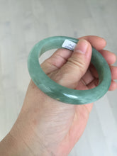 Load image into Gallery viewer, 54.9mm certified natural 100% natural Type A green jadeite jade bangle AF92-1161
