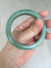 Load image into Gallery viewer, 54.9mm certified natural 100% natural Type A green jadeite jade bangle AF92-1161
