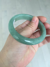 Load image into Gallery viewer, 54.9mm certified natural 100% natural Type A green jadeite jade bangle AF92-1161
