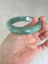 Load image into Gallery viewer, 54.9mm certified natural 100% natural Type A green jadeite jade bangle AF92-1161
