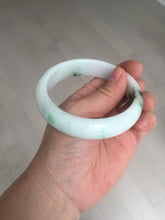 Load image into Gallery viewer, 60mm certified Type A 100% Natural sunny green yellow brown white Jadeite Jade bangle D137-1732
