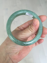 Load image into Gallery viewer, 54.9mm certified natural 100% natural Type A green jadeite jade bangle AF92-1161
