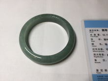 Load image into Gallery viewer, 54.9mm certified natural 100% natural Type A green jadeite jade bangle AF92-1161
