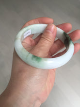 Load image into Gallery viewer, 60mm certified Type A 100% Natural sunny green yellow brown white Jadeite Jade bangle D137-1732
