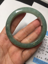 Load image into Gallery viewer, 54.9mm certified natural 100% natural Type A green jadeite jade bangle AF92-1161
