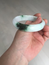 Load image into Gallery viewer, 60mm certified Type A 100% Natural sunny green yellow brown white Jadeite Jade bangle D137-1732
