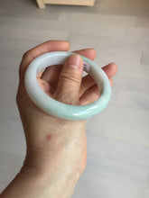 Load image into Gallery viewer, 56mm certified 100% natural type A light green white jadeite jade bangle BQ61-6879
