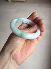 Load image into Gallery viewer, 54mm Certified type A 100% Natural green purple white Jadeite bangle BP175-1053
