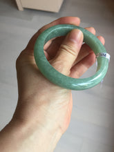 Load image into Gallery viewer, 54.9mm certified natural 100% natural Type A green jadeite jade bangle AF92-1161
