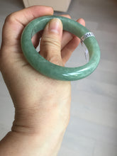 Load image into Gallery viewer, 54.9mm certified natural 100% natural Type A green jadeite jade bangle AF92-1161
