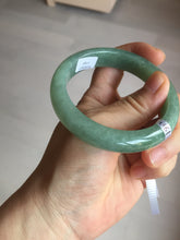 Load image into Gallery viewer, 54.9mm certified natural 100% natural Type A green jadeite jade bangle AF92-1161
