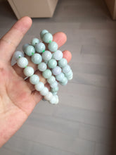 Load image into Gallery viewer, 10mm 100% natural type A green yellow white jadeite jade beads bracelet group PB152
