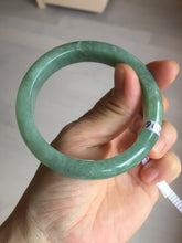 Load image into Gallery viewer, 54.9mm certified natural 100% natural Type A green jadeite jade bangle AF92-1161
