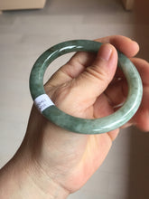 Load image into Gallery viewer, 56mm Certified Type A 100% Natural light green purple round cut Jadeite bangle PB172-4716
