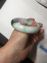 Load image into Gallery viewer, 60mm certified Type A 100% Natural sunny green yellow brown white Jadeite Jade bangle D137-1732
