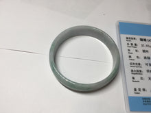 Load image into Gallery viewer, 54mm certified Type A 100% Natural sunny green yellow thin Jadeite Jade bangle AY93-1326
