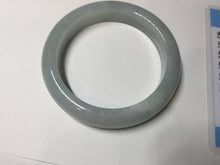 Load image into Gallery viewer, Shopify only 55.2mm Certified Type A 100% Natural light green Jadeite Jade bangle E91-9415
