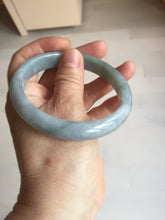 Load image into Gallery viewer, 60mm Certified Type A 100% Natural watery green purple Jadeite Jade bangle BQ57-6883
