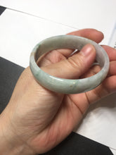 Load image into Gallery viewer, 54mm certified Type A 100% Natural green yellow purple thin Jadeite Jade bangle AY94-1341
