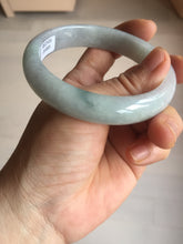 Load image into Gallery viewer, 59.2mm Certified Type A 100% Natural green purple Jadeite Jade bangle BQ56-6885
