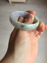 Load image into Gallery viewer, 50.5mm 100% natural Type A sunny green/purple jadeite jade bangle BP14
