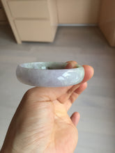 Load image into Gallery viewer, 50.5mm 100% natural Type A sunny green/purple jadeite jade bangle BP14
