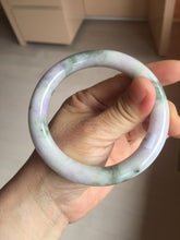 Load image into Gallery viewer, 58.8mm Certified Type A 100% Natural earthy brown green purple yellow jadeite Jade bangle  PB162-1102
