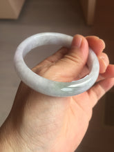 Load image into Gallery viewer, 53mm Certified Type A 100% Natural light green white purple Jadeite bangle X160-3838
