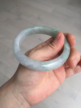 Load image into Gallery viewer, 58.5mm certified Type A 100% Natural green/red/gray/purple (FU LU SHOU) Jadeite Jade bangle BL79-8646 BL79-8646
