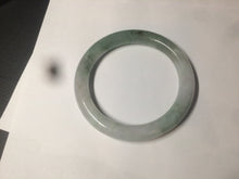 Load image into Gallery viewer, 59.4mm Certified Type A 100% Natural green round cut Jadeite Jade bangle AZ126-2806
