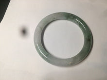 Load image into Gallery viewer, 59.4mm Certified Type A 100% Natural green round cut Jadeite Jade bangle AZ126-2806
