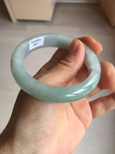 Load image into Gallery viewer, 53.5mm certified 100% natural Type A light green/purple jadeite jade bangle BP34-3401
