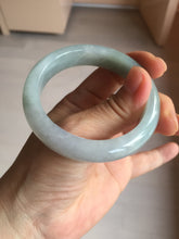 Load image into Gallery viewer, 53.5mm certified 100% natural Type A light green/purple jadeite jade bangle BP34-3401
