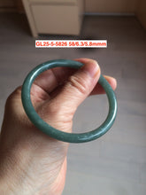 Load image into Gallery viewer, Sale! Certified type A 100% Natural green/white Jadeite bangle(different size with defects) group 2

