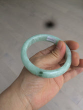 Load image into Gallery viewer, 56.4mm 100% natural Type A sunny green/brown/white jadeite jade bangle AX47-2831
