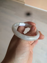 Load image into Gallery viewer, 50mm Certified Type A 100% Natural icy white/yellow Jadeite Jade bangle AH73-7285
