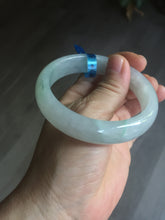 Load image into Gallery viewer, 56mm certified 100% natural icy watery sunny green purple jadeite jade bangle BN57-06970
