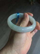 Load image into Gallery viewer, 56mm certified 100% natural icy watery sunny green purple jadeite jade bangle BN57-06970
