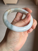 Load image into Gallery viewer, 56.4mm certificated Type A 100% Natural light green/blue/brown Jadeite Jade bangle BL119-9432
