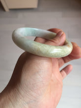 Load image into Gallery viewer, 58mm Certificate 100% natural type A light green yellow brown jadeite jade bangle D159-5351
