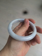 Load image into Gallery viewer, 56.9mm Certified type A 100%  Natural white/light purple Jadeite bangle AC76-0322
