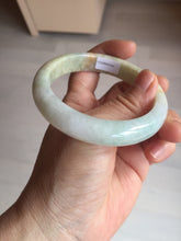 Load image into Gallery viewer, 58mm Certificate 100% natural type A light green yellow brown jadeite jade bangle D159-5351
