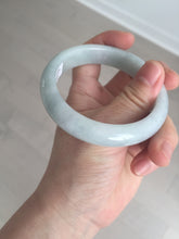 Load image into Gallery viewer, 57.5mm Certified 100% natural Type A light green white jadeite jade bangle B116-5269
