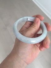 Load image into Gallery viewer, 57.5mm Certified 100% natural Type A light green white jadeite jade bangle B116-5269
