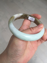 Load image into Gallery viewer, 59.2mm certified Type A 100% Natural green brown pink Jadeite Jade bangle BL120-9433
