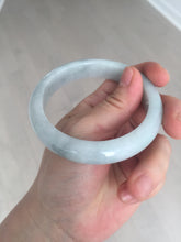 Load image into Gallery viewer, 57.5mm Certified 100% natural Type A light green white jadeite jade bangle B116-5269
