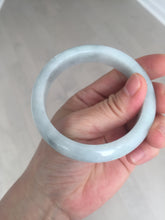 Load image into Gallery viewer, 57.5mm Certified 100% natural Type A light green white jadeite jade bangle B116-5269
